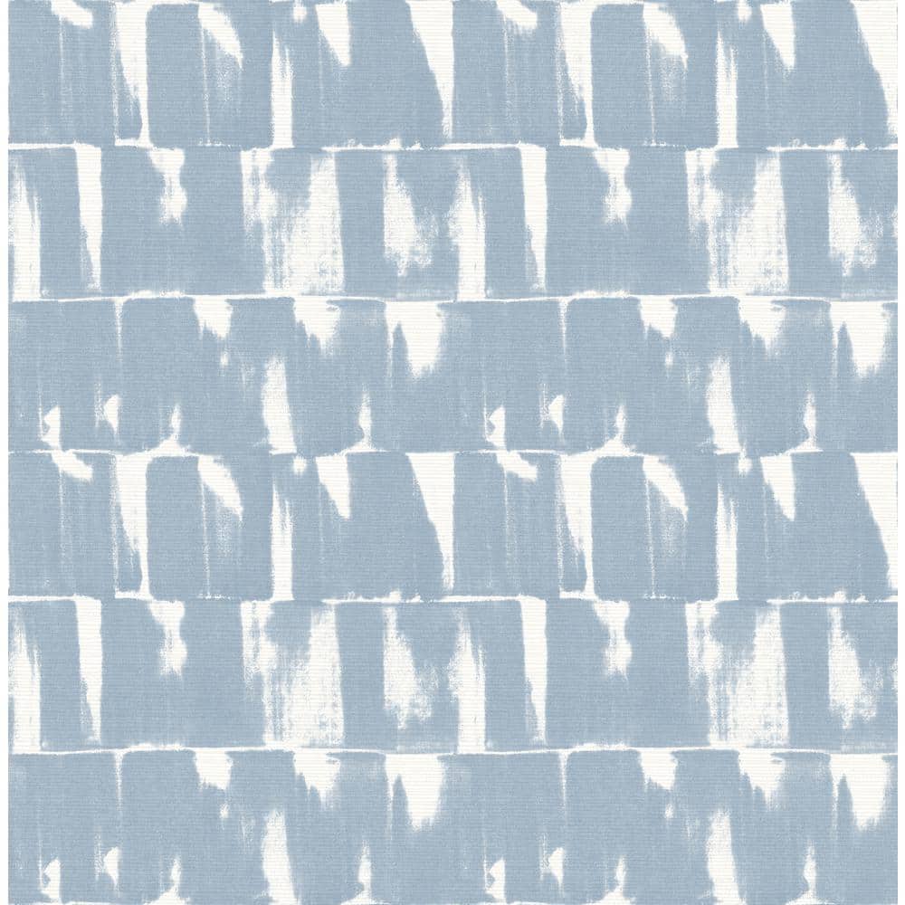 Bancroft Artistic Stripe Blue Nonpasted Non Woven Wallpaper Sample price history on PriceWatchPro