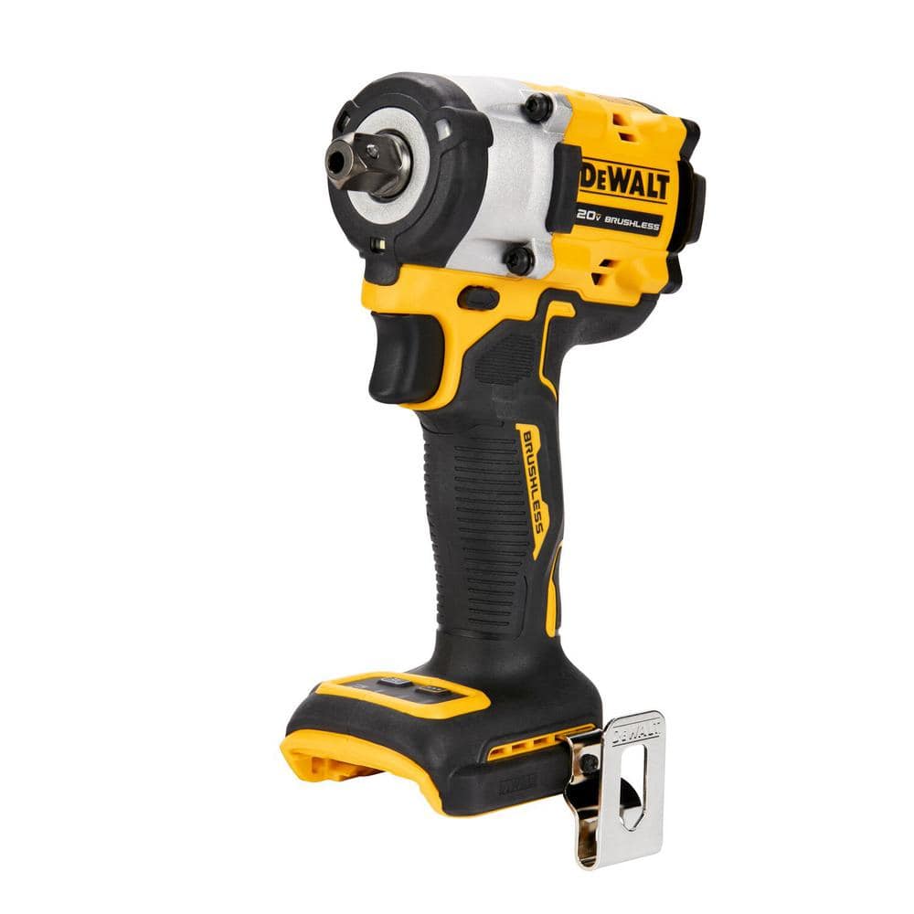 DEWALT ATOMIC 20V MAX Lithium-Ion Cordless Brushless 1/2 in. Impact Wrench with Detent Pin Anvil (Tool Only) -  DCF922B