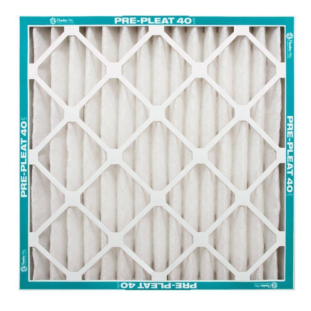 16 x 20 x 2 Pre-Pleat 40 Pleated MERV 10 air filter; (12-pack) price history on PriceWatchPro