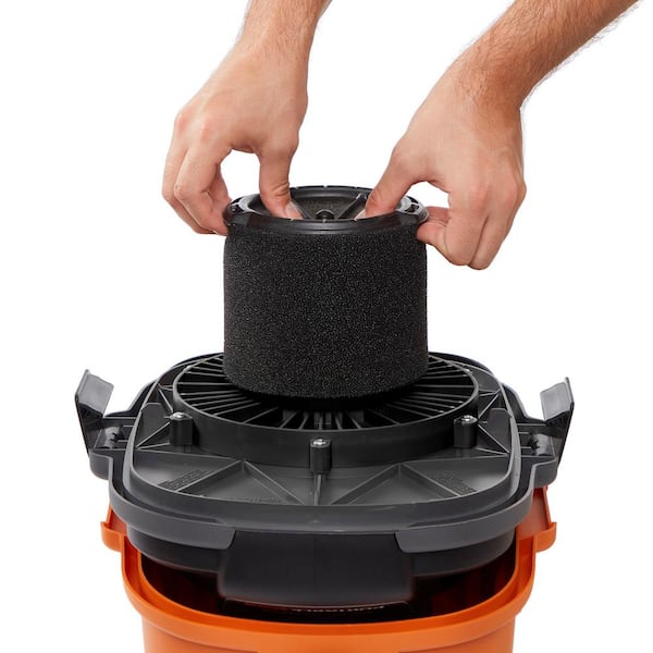 NEW! RIDGID Wet Debris Application, 5-16 Gallon Foam Wet Dry Vac Filter - View #5