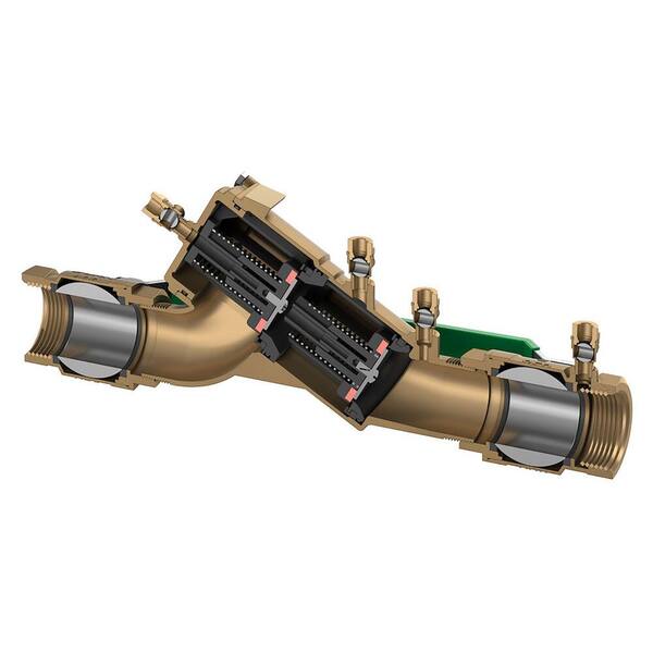 1 in. 950XL3 Double Check Backflow Preventer with Union Ball Valves