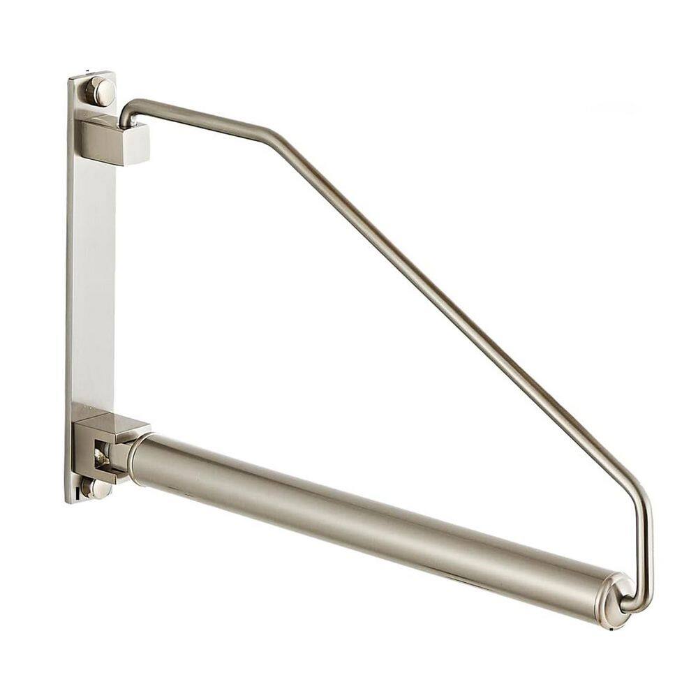 Wall Mounted Clothes Hanger Rack Brushed Nickel Brass Space Saving Swing Arm Holder Heavy Duty Wall Rack price history on PriceWatchPro