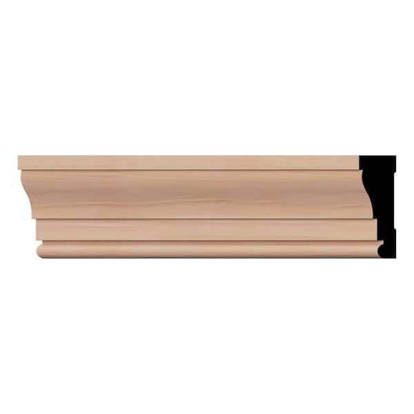 WM376 0.69 in. D x 2.25 in. W x 96 in. L Wood (Cherry) Colonial Casing Moulding