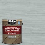 1 gal. #ST-365 Cape Cod Gray Semi-Transparent Waterproofing Exterior Wood Stain and Sealer