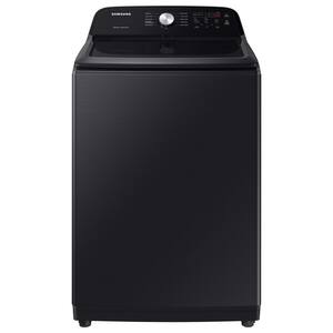 5 cu. ft. Large Capacity Top Load Washer in Brushed Black with Deep Fill and EZ Access Tub