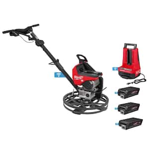 MX FUEL Lithium-Ion Cordless 24 in. Walk-Behind Edging Trowel Kit with MX FUEL REDLITHIUM FORGE XC8.0 Battery Pack