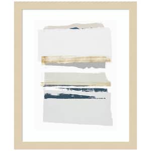 "Boulevard I" by PI Studio 1-Piece Wood Framed Giclee Abstract Art Print 17 in. x 14 in.