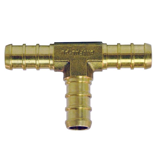 Apollo 3/8 in. Brass PEX-B Barb Tee