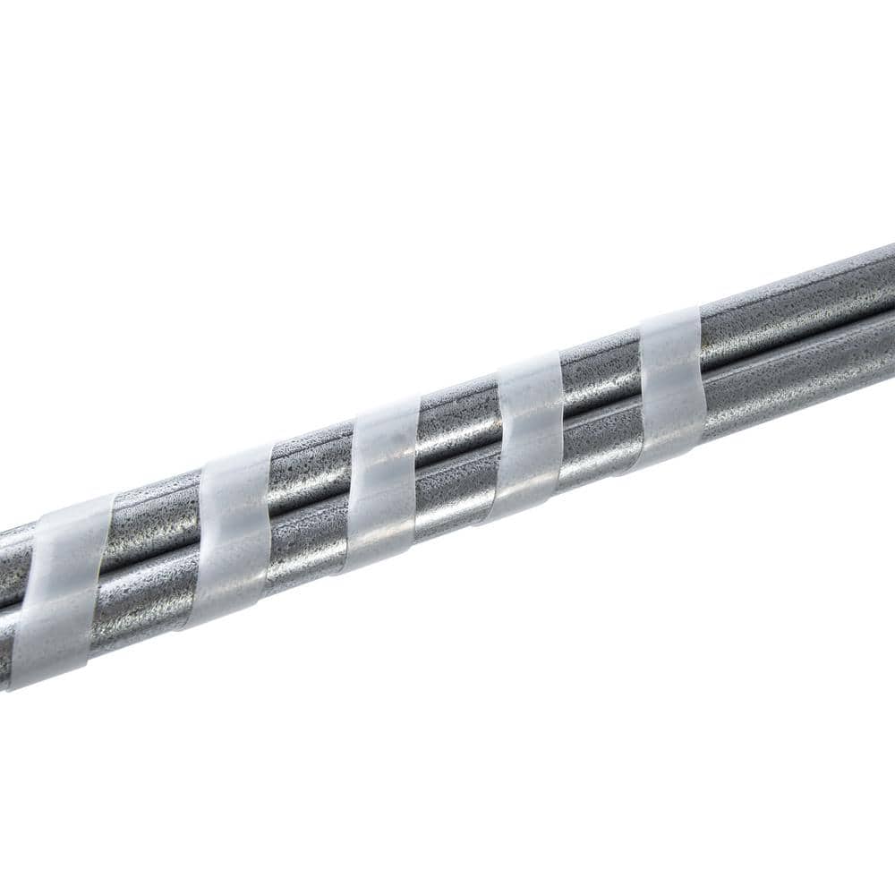 Clear Polyethylene Spiral Wrap Tubing 3.5 ft