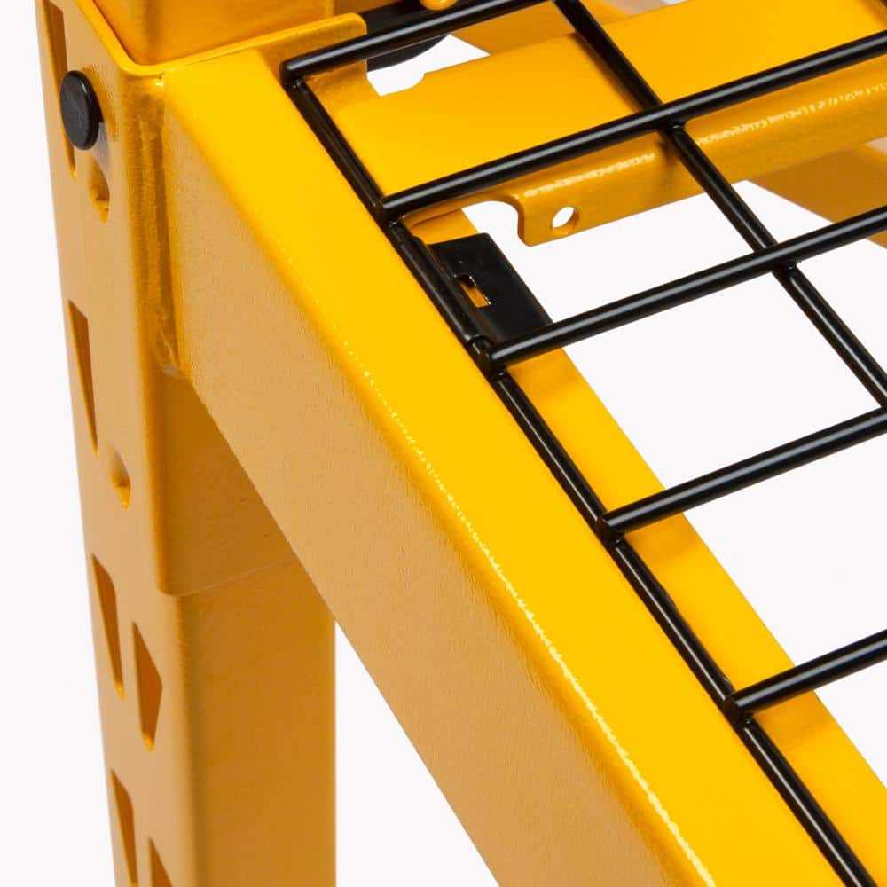 DeWalt 6-Foot Yellow Industrial 4-Shelf Storage Rack