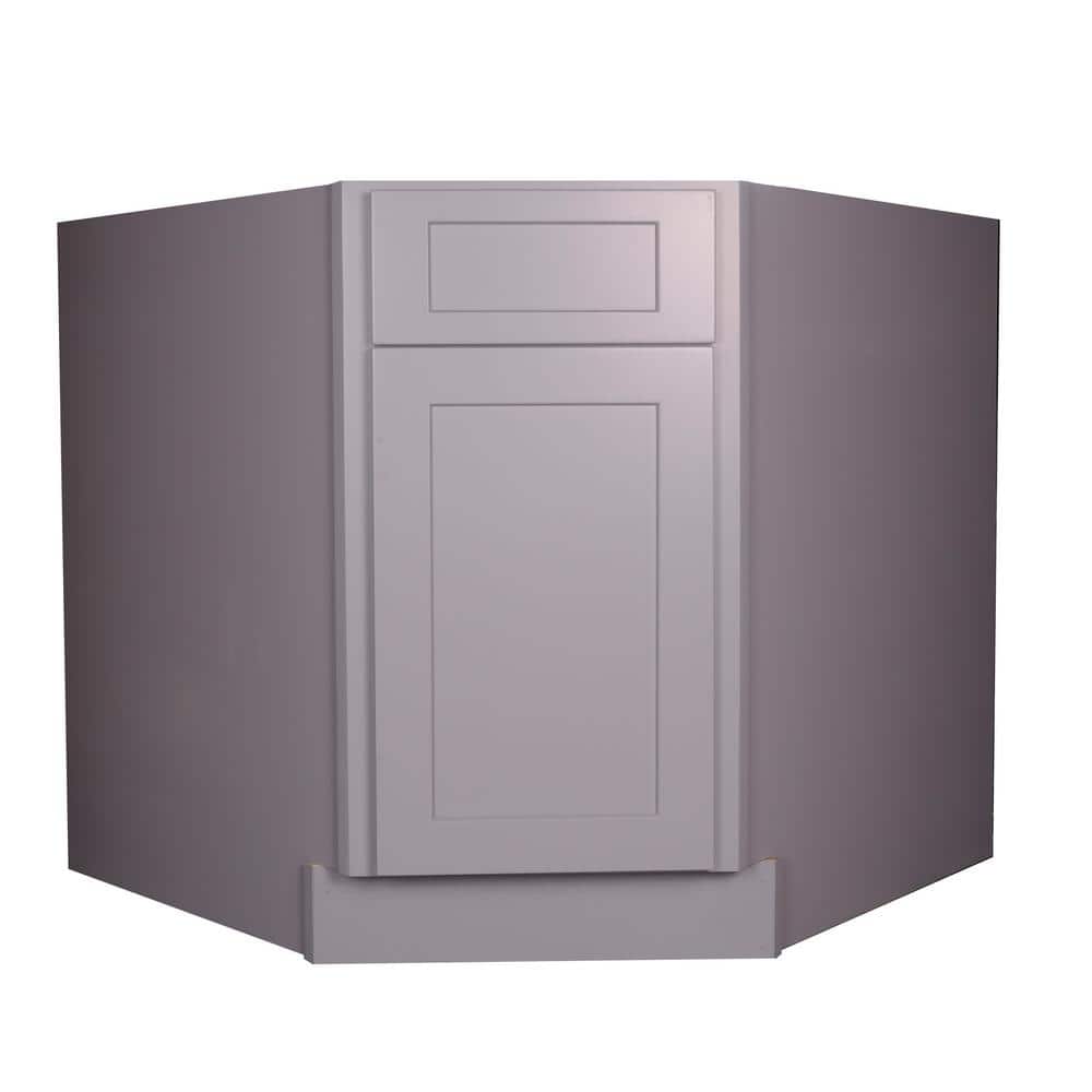 Bremen Bremen 36 in. W x 36 in. D x 34.5 in. H Gray Plywood