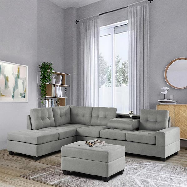 2 piece microfiber sectional hotsell