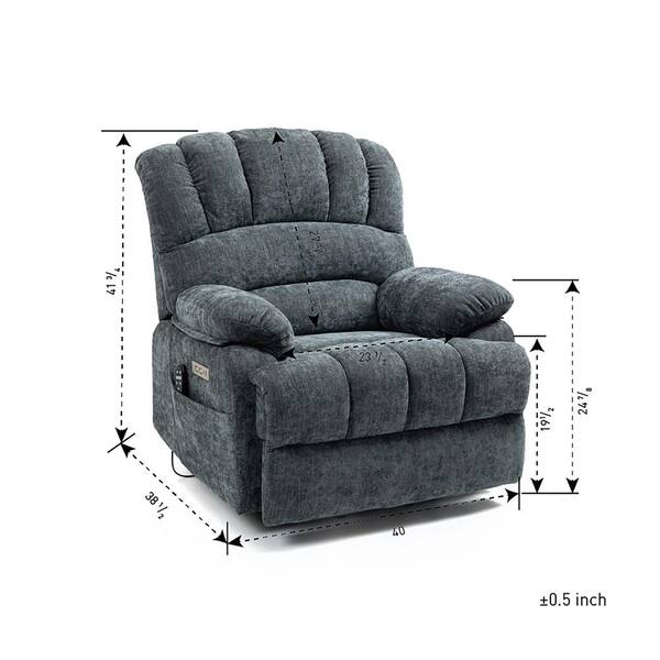 XL6 Power Lift Recliner Chair With Heat And Massage