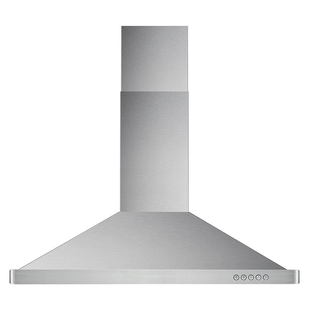 36-Inch Stainless Steel Wall Mount Convertible Range Hood
