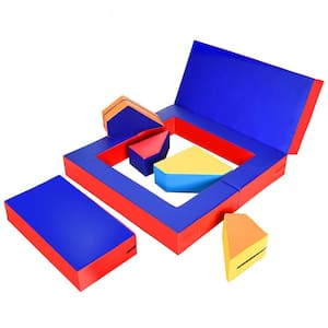 4-in-1 Crawl Climb Foam Shapes Playset Softzone Toy Toddler