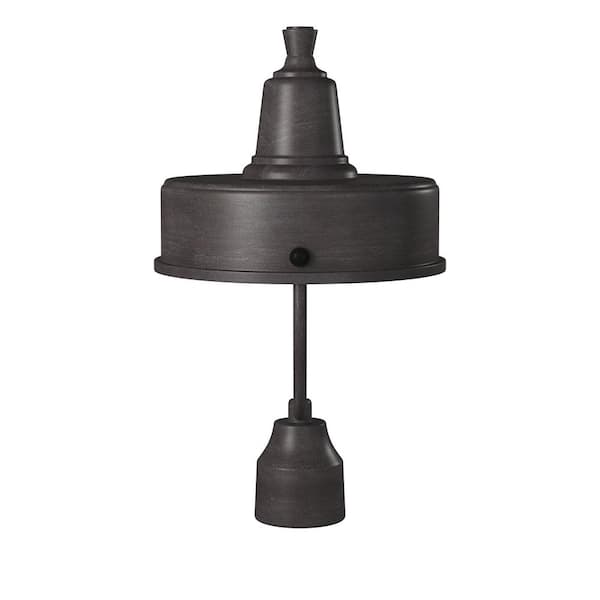 Designers Fountain - Portland Dark Sky 1-Light Weathered Pewter Steel Line Voltage Outdoor Weather Resistant Post Light with No Bulb Included