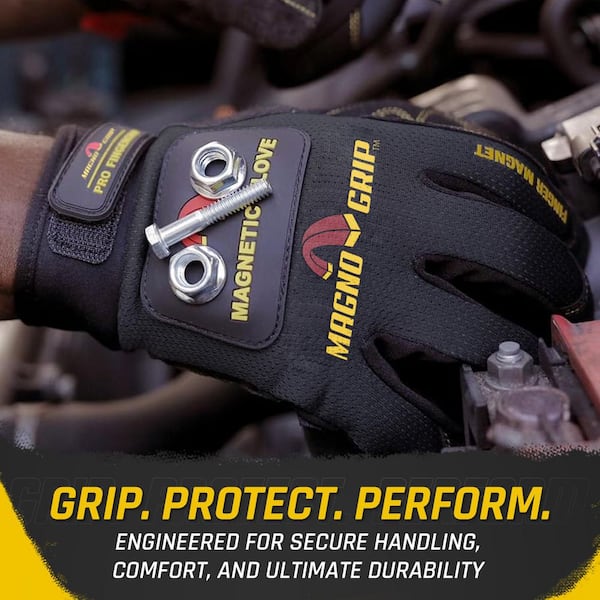 MagnoGrip Pro FingerGrip Large Magnetic Glove with Touch-Screen