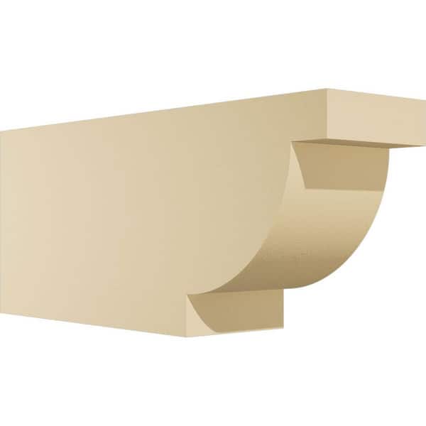 Ekena Millwork Standard Alpine 6 in. W x 10 in. H x 24 in. D Signature Urethane Rafter Tail Outlooker
