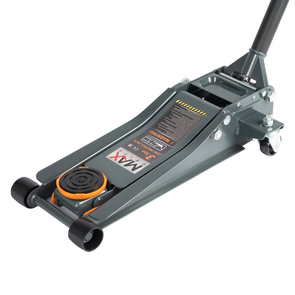 3-Ton Low Profile Hydraulic Steel Floor Jack with Dual Pistons Quick Lift Pump price history on PriceWatchPro