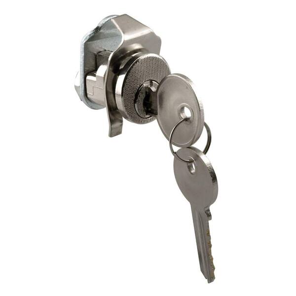Prime-Line 5-Pin Nickel Plated S.H. Couch Clockwise Mail Box Lock