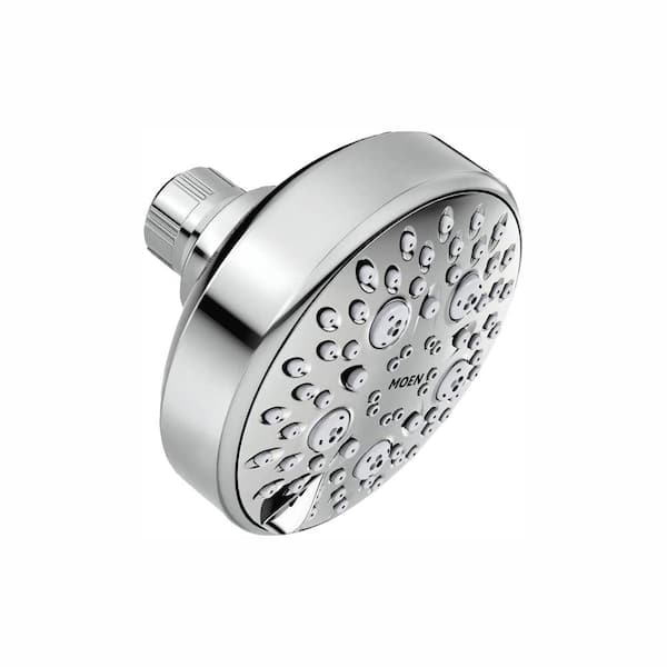 MOEN Avira 4Spray 4.1 in. Single Wall Mount Fixed Shower Head in