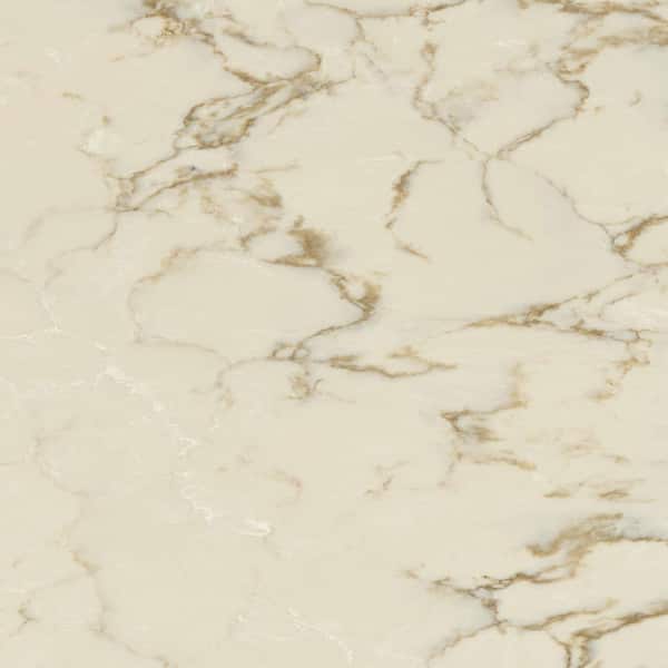 4 in. x 4 in. Quartz Countertop Sample in Grand Mesa