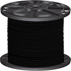 Southwire 1000 Ft. 2 Black Stranded CU SIMpull THHN Wire 20502102