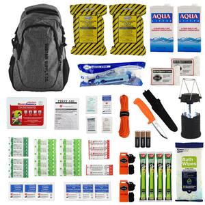 Ready America 1-Person Essentials Outdoor Survival Kit 70105 - The Home ...