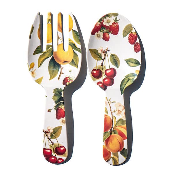 Fruitstand 2-Piece Melamine Flatware Serving Sets