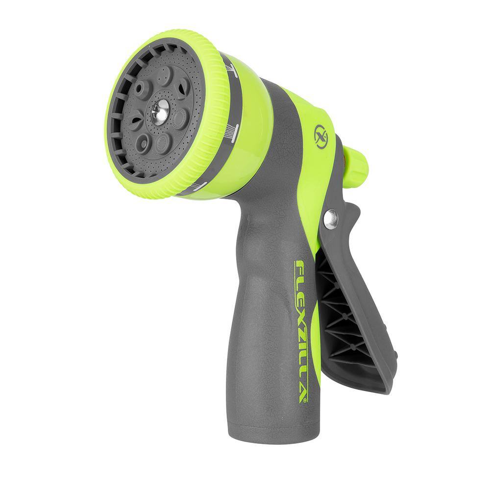 7 Dial Water Spray Gun Multi Patterns  Garden Hose Pipe Nozzle Soft Grip Handle 