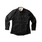 Garland Men's Size Medium Black Cotton/Spandex Work Shirt