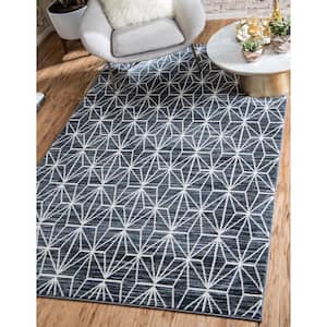 Uptown Collection Fifth Avenue Navy Blue 8' 0 x 10' 0 Area Rug