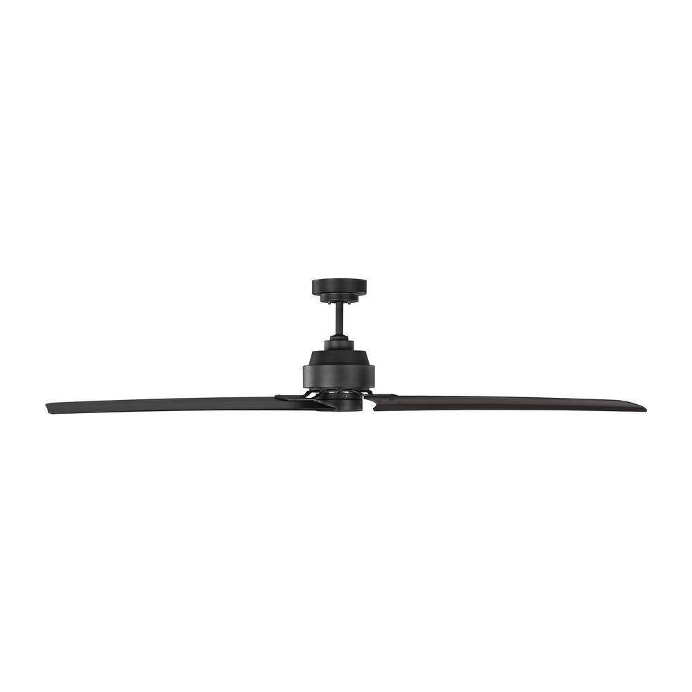 Midnight Black 68" Energy Star Ceiling Fan with Remote