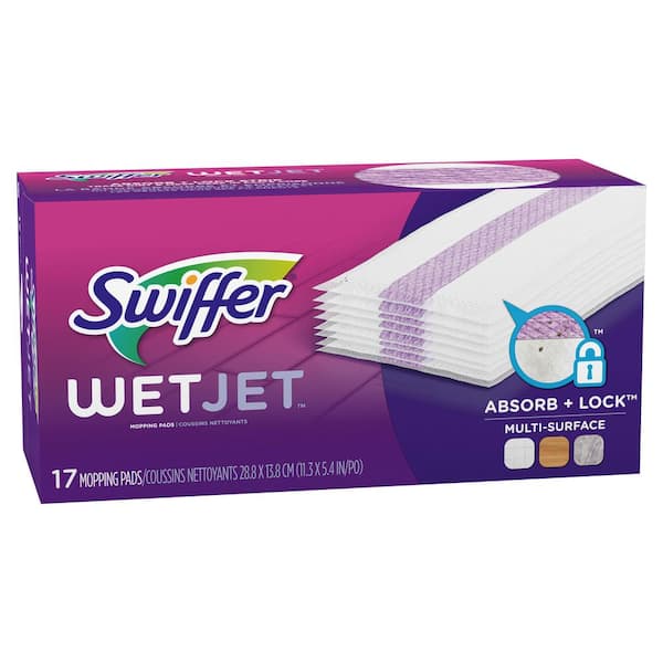 Swiffer Wet Jet Mop Pads Refills Heavy Duty For Floor Mopping Cleaning 20 Count