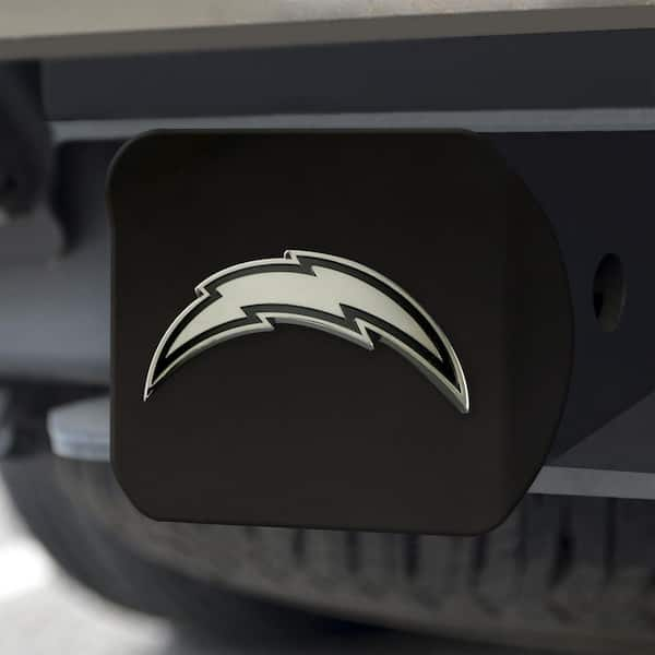 Detroit Lions Hitch Cover - Chrome on Black