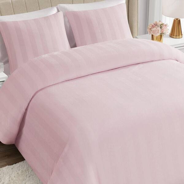 JUICY COUTURE Jenny Velour Striped Jacquard 2-Piece Light Pink