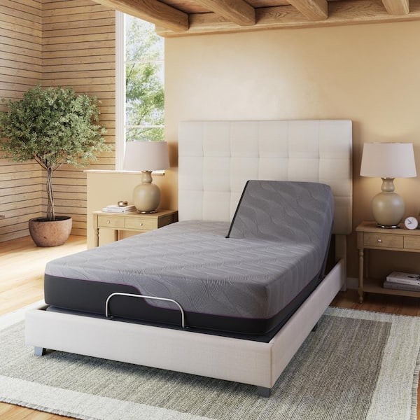 Unbranded Bridgevine Home Flex Head Queen Size Medium Comfort Latex Foam 11 in. Bed-in-a-box Mattress