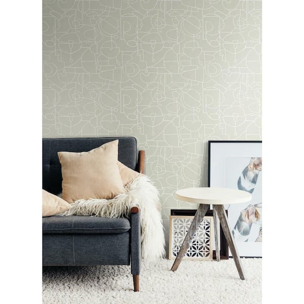 45 sq. ft. Robotics Peel and Stick Wallpaper