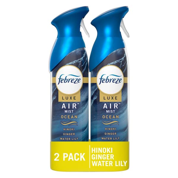 Air Odor Eliminating 8.8 FL OZ Ocean Scent Air Freshener Spray (2 Count)