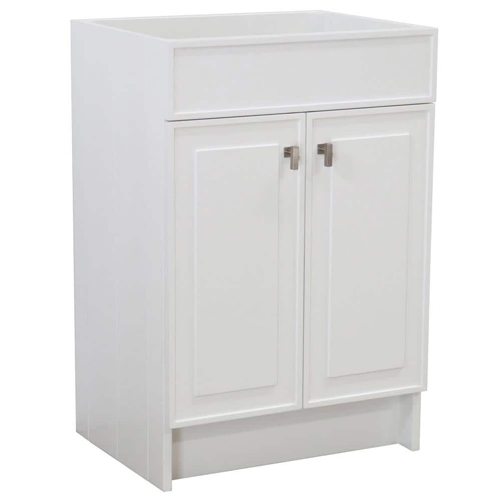 Bellaterra Home 23 in. W x 18 in. D x 34.5 in. H Bath Vanity without Top in White F23B