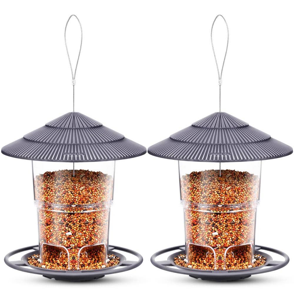 25 oz. Hanging Bird Feeders Squirrel Proof, Easy Clean and Fill with Sturdy