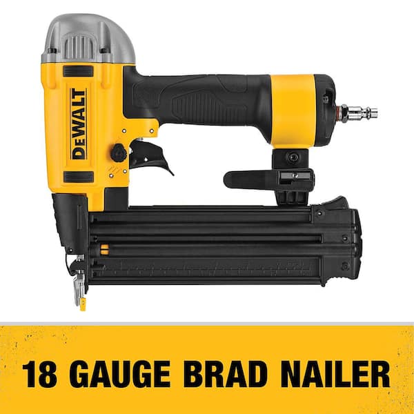 DEWALT - 6 Gal. 18-Gauge Brad Nailer and Heavy-Duty Pancake Electric Air Compressor Combo Kit
