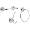 Delta Silverton Towel Ring In Chrome-132889-Open Box-Free Shipping