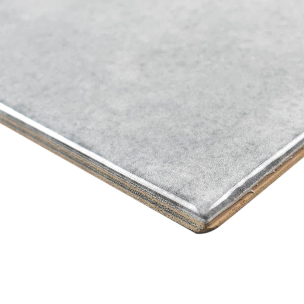Olaria 6" x 6" Glossy Dark Gray Ceramic Tile