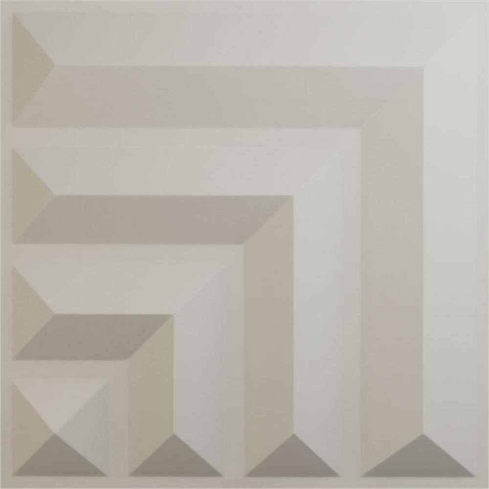 UltraCover Satin Blossom White 3D Textured PVC Wall Panel