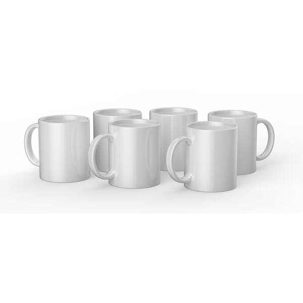 Cricut 12 oz. White Ceramic Mug Blank (6 ct)