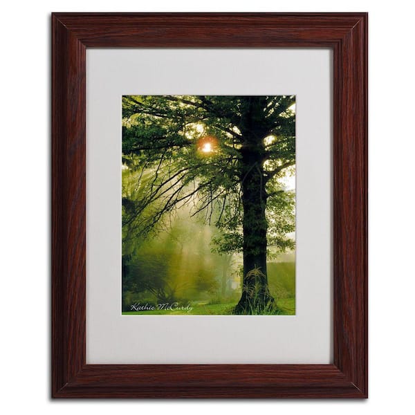 Trademark Fine Art 11 in. x 14 in. Magical Tree Matted Framed Art