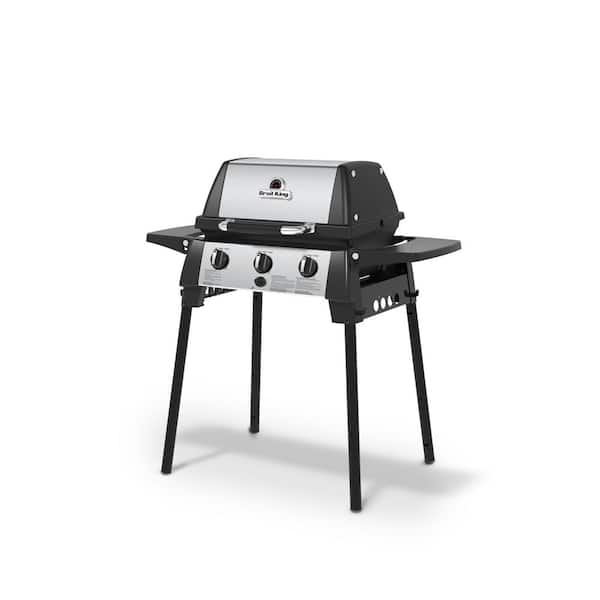Portable Broil Grill Stainless The in Home Black Depot Propane and - 952654 Porta-Chef Steel King 320