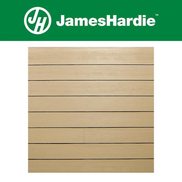 Hardie Plank HZ10 7.25 in. x 144 in. Primed Cedarmill Fiber Cement Lap Siding
