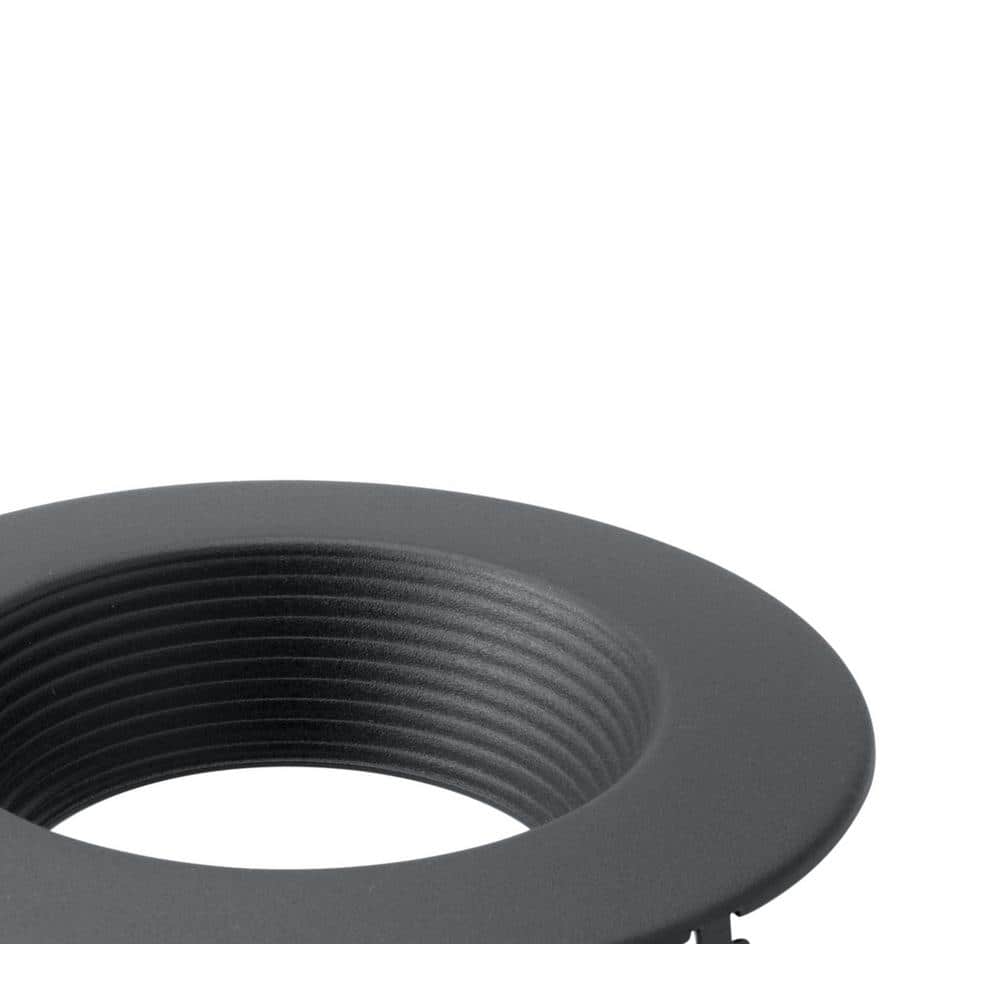 Brushed Nickel Textured Black Aluminum Indoor/Outdoor Lamp Shade